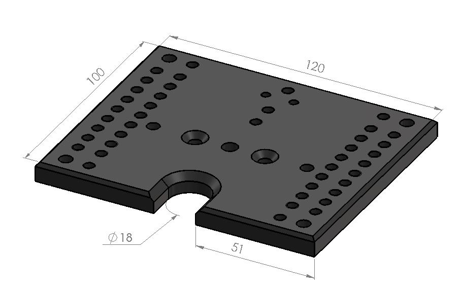Adapterplatte klein